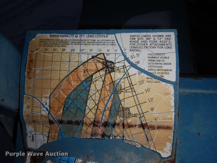 image for item DM5361 Gradall 544  telehandler