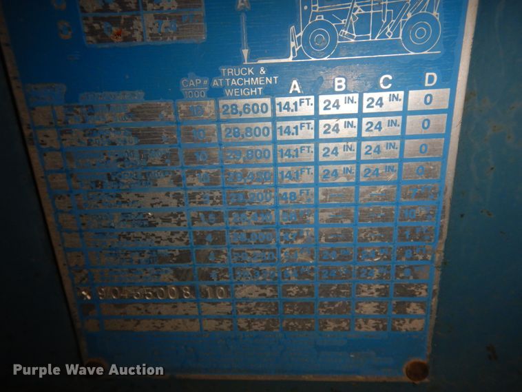 image for item DM5361 Gradall 544  telehandler