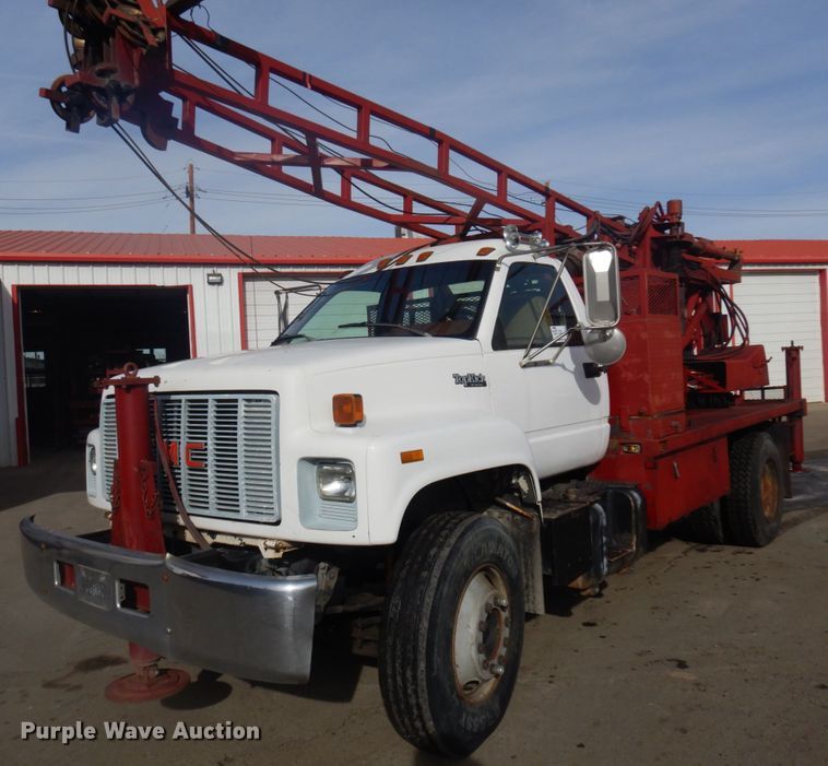 image for item DM5365 1994 GMC TopKick C6500  drilling rig truck