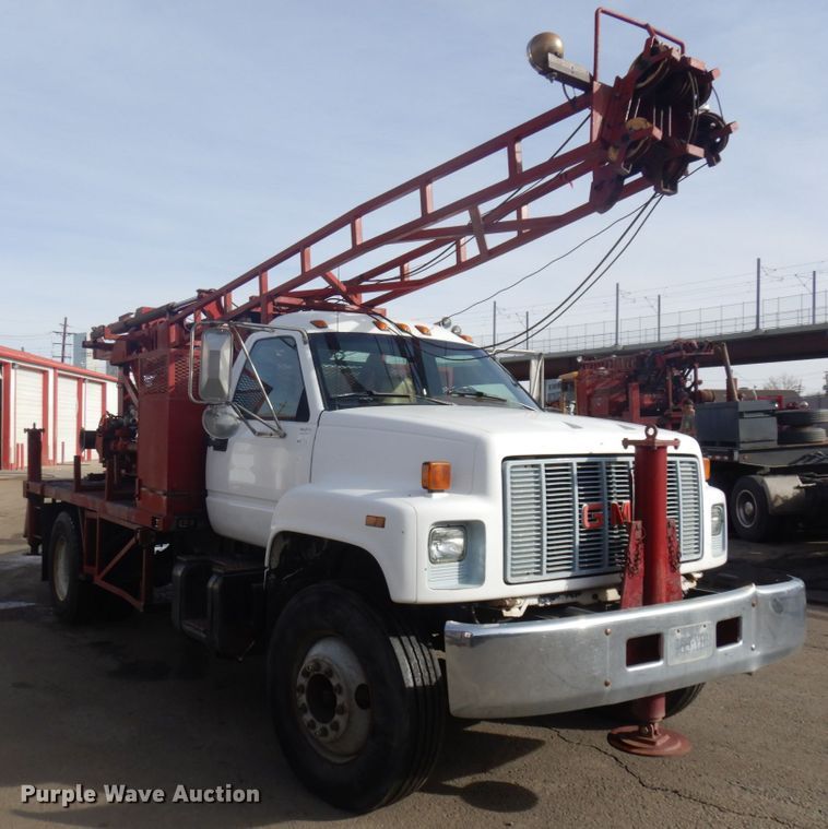 image for item DM5365 1994 GMC TopKick C6500  drilling rig truck