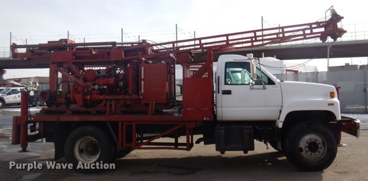 image for item DM5365 1994 GMC TopKick C6500  drilling rig truck
