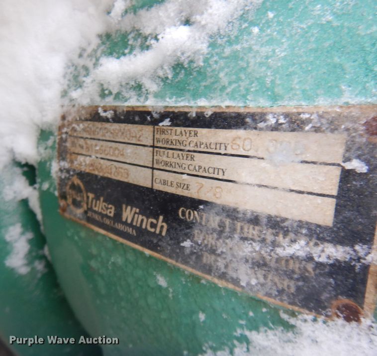 image for item DM5367 2011 Mack GU813  winch truck