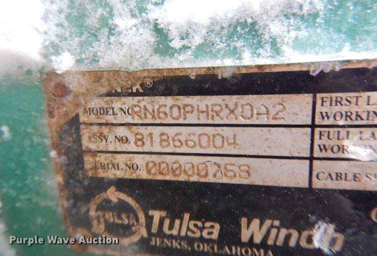 image for item DM5367 2011 Mack GU813  winch truck