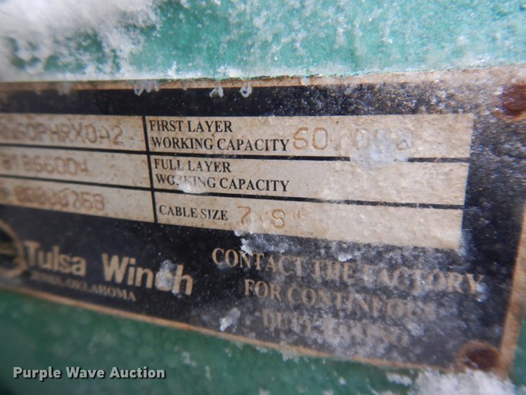 image for item DM5367 2011 Mack GU813  winch truck