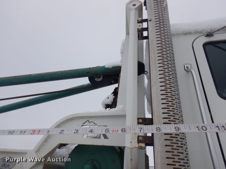 image for item DM5367 2011 Mack GU813  winch truck