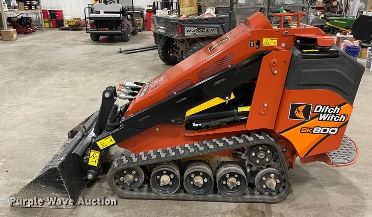 image for item DN0182 2017 Ditch Witch SK800  compact utility loader