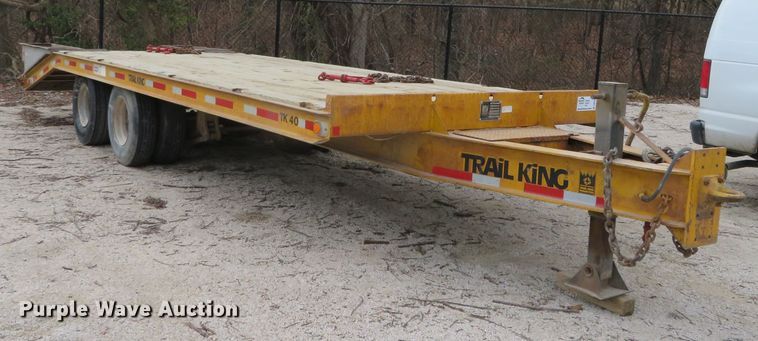 image for item DN7882 1988 Trail King TK40-2400  equipment trailer