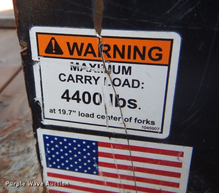 image for item DS5606 Woods 4400  48" L skid steer forks