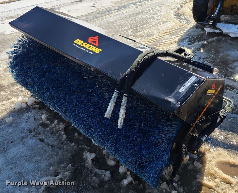 image for item GB9187 Eskrine  72" W skid steer broom