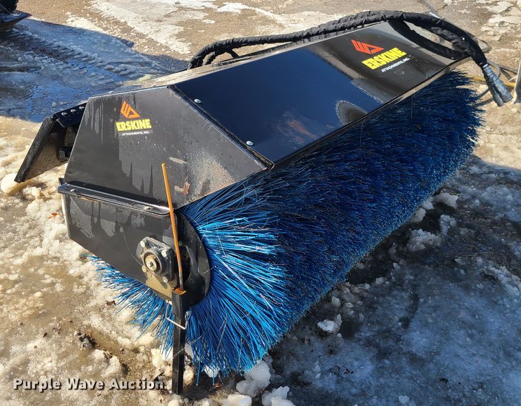 image for item GB9187 Eskrine  72" W skid steer broom