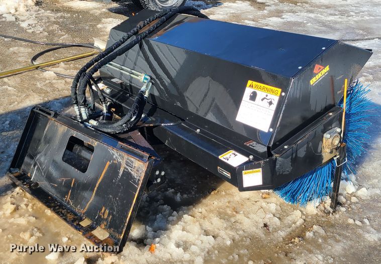 image for item GB9187 Eskrine  72" W skid steer broom