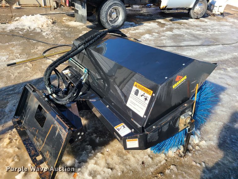 image for item GB9187 Eskrine  72" W skid steer broom