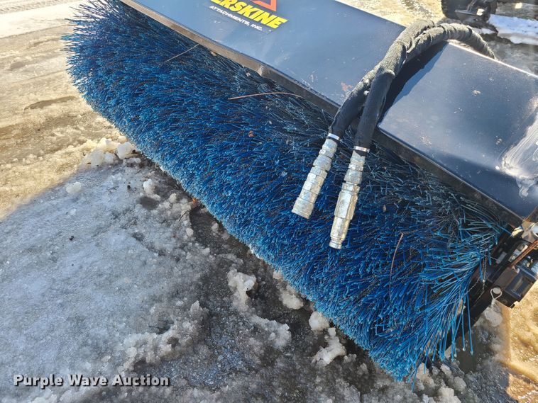 image for item GB9187 Eskrine  72" W skid steer broom