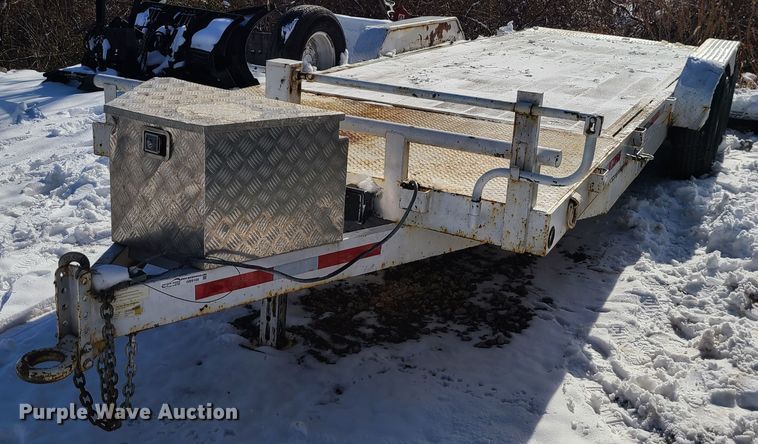 image for item GB9188 2018 STAG  tilt deck equipment trailer