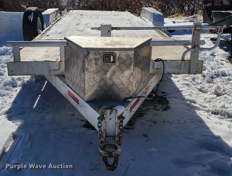 image for item GB9188 2018 STAG  tilt deck equipment trailer