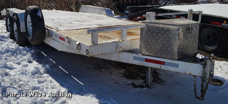 image for item GB9188 2018 STAG  tilt deck equipment trailer