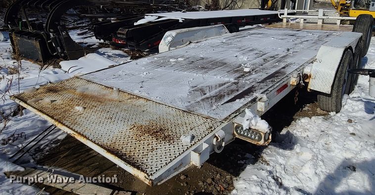 image for item GB9188 2018 STAG  tilt deck equipment trailer