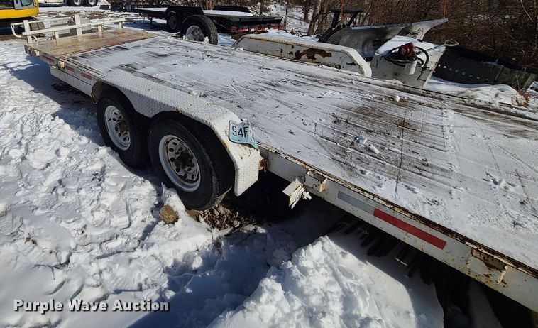 image for item GB9188 2018 STAG  tilt deck equipment trailer