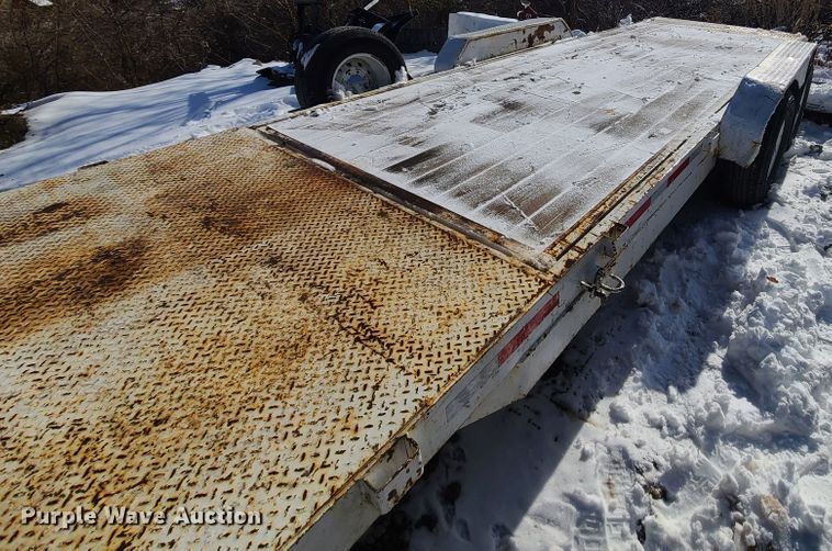 image for item GB9188 2018 STAG  tilt deck equipment trailer