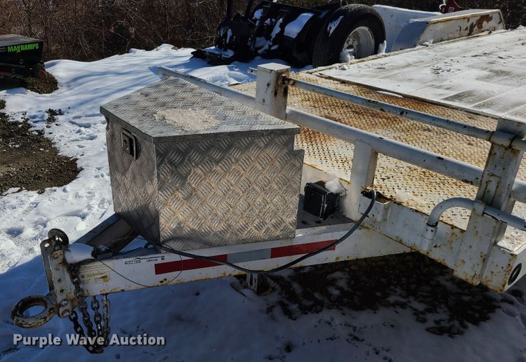 image for item GB9188 2018 STAG  tilt deck equipment trailer