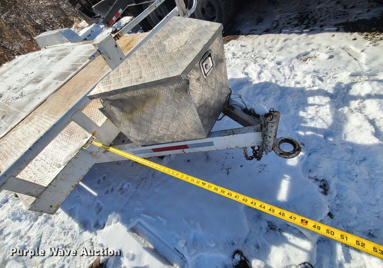 image for item GB9188 2018 STAG  tilt deck equipment trailer