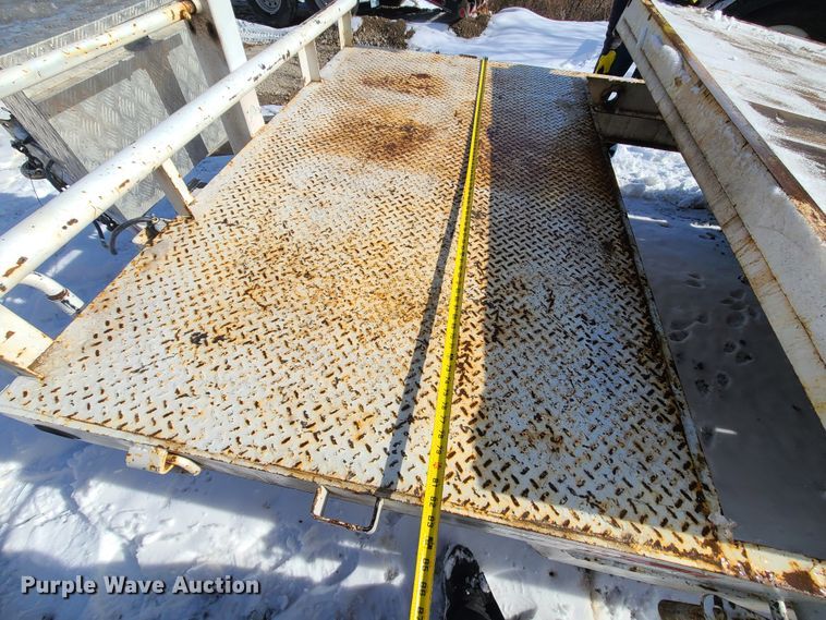 image for item GB9188 2018 STAG  tilt deck equipment trailer