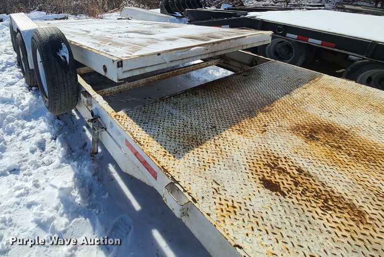 image for item GB9188 2018 STAG  tilt deck equipment trailer