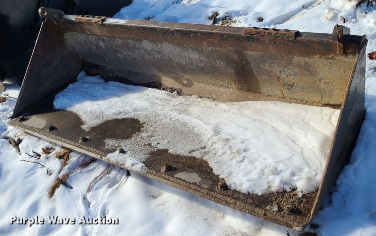 image for item GB9189 76" W skid steer bucket