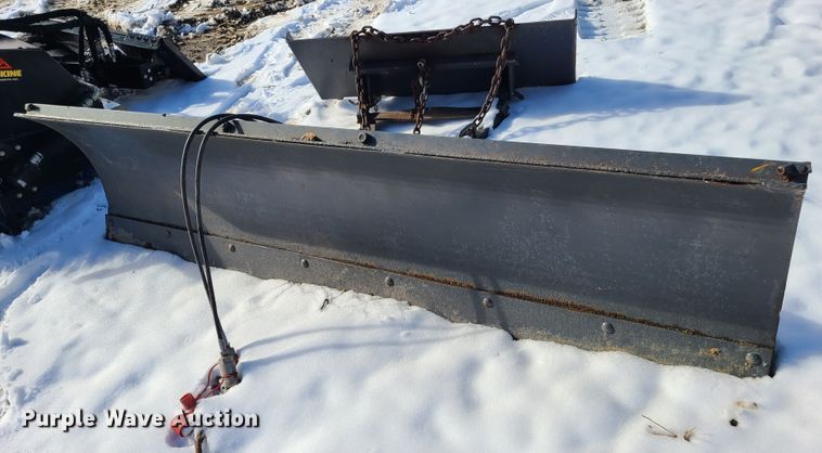 image for item GB9191 90" W skid steer snow plow