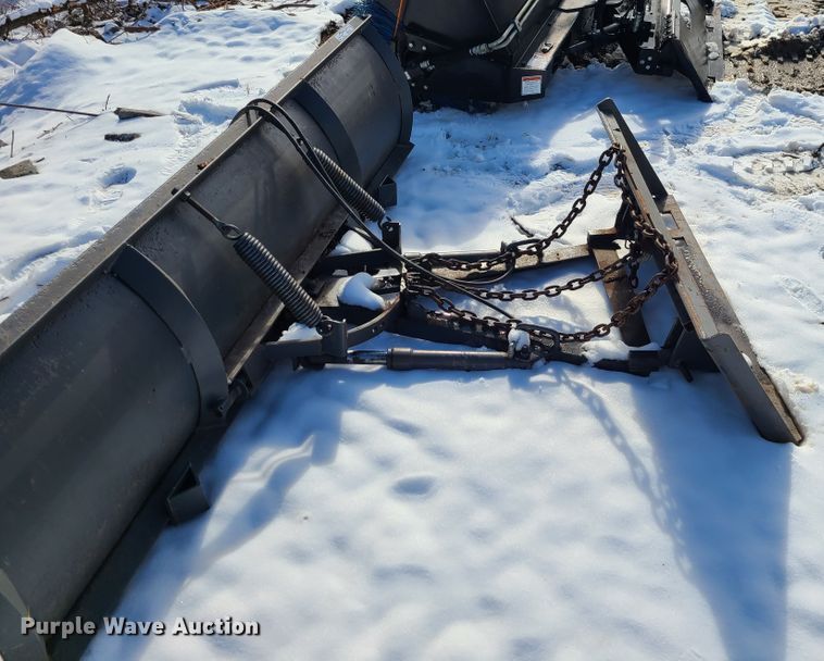 image for item GB9191 90" W skid steer snow plow