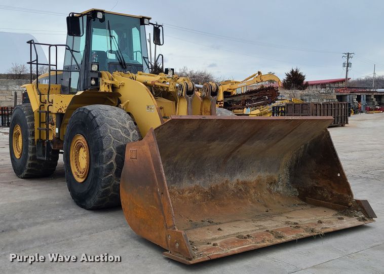 image for item GB9207 1999 Caterpillar 980G  wheel loader