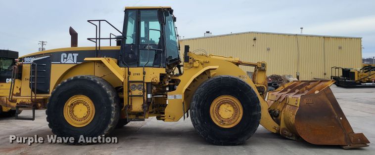 image for item GB9207 1999 Caterpillar 980G  wheel loader
