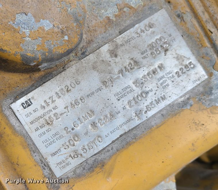 image for item GB9207 1999 Caterpillar 980G  wheel loader