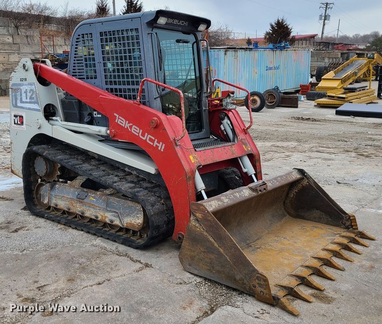 image for item GB9208 2016 Takeuchi TL12  tracked skid steer loader