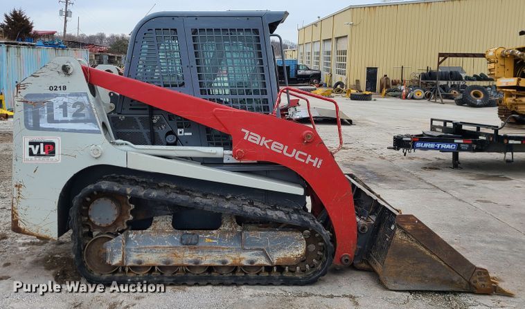 image for item GB9208 2016 Takeuchi TL12  tracked skid steer loader