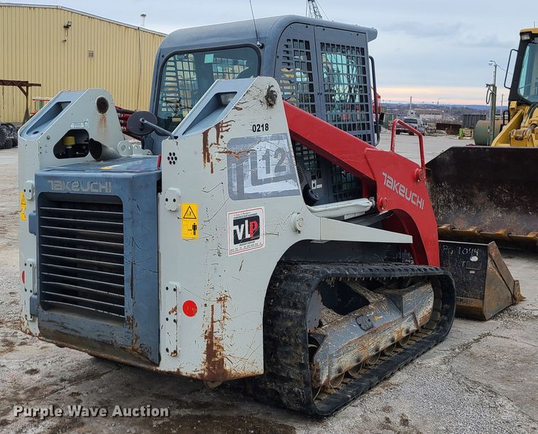 image for item GB9208 2016 Takeuchi TL12  tracked skid steer loader