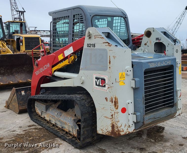image for item GB9208 2016 Takeuchi TL12  tracked skid steer loader