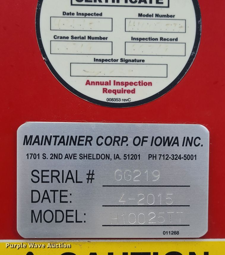 image for item GB9209 2016 Peterbilt 337  utility / service truck