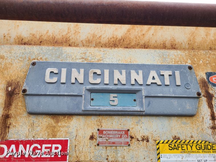 image for item GB9211 Cincinnati  10' metal brake