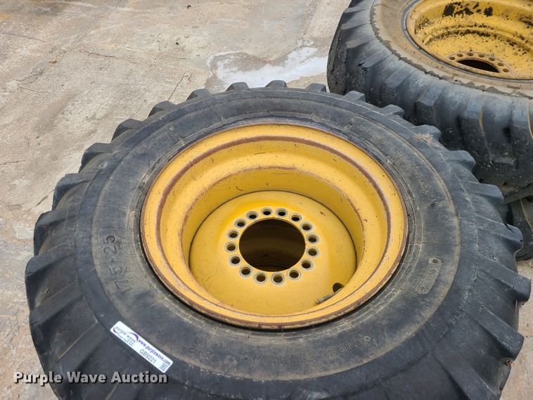 image for item GB9221 17.5R25 tires and wheels