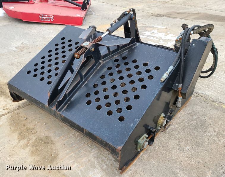 image for item GB9226 2005 Caterpillar LR15B  60" W skid steer landscape rake