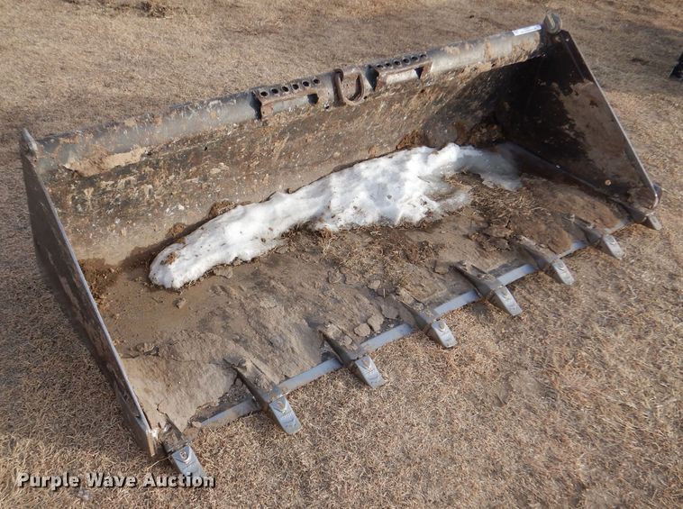 image for item IE9501 Bobcat 80" W skid steer bucket