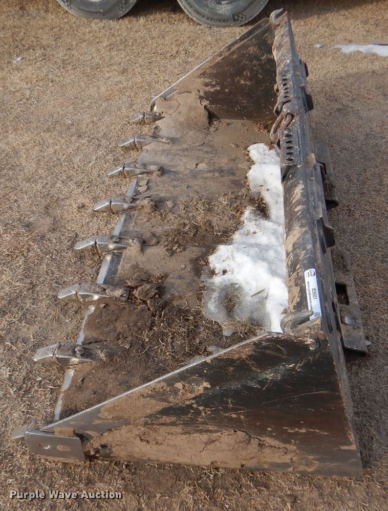 image for item IE9501 Bobcat 80" W skid steer bucket