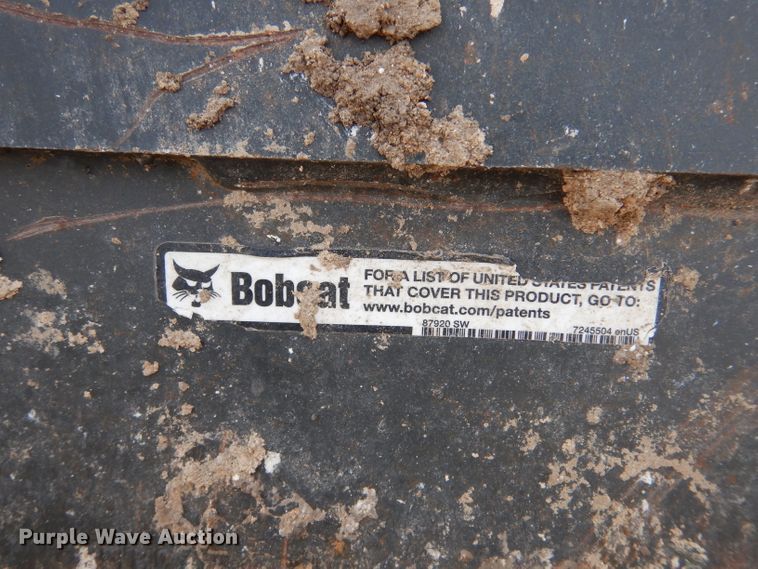 image for item IE9501 Bobcat 80" W skid steer bucket
