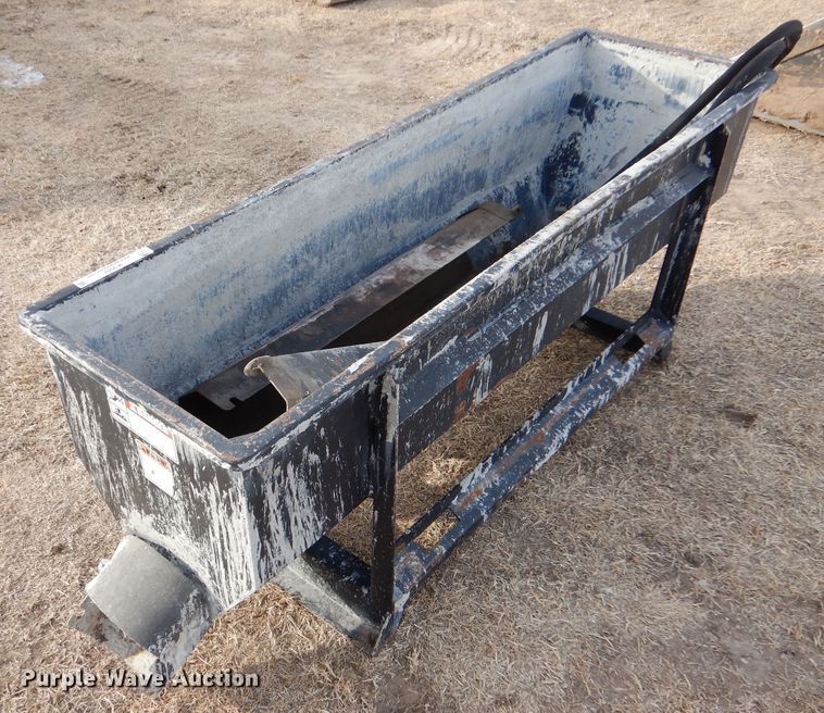 image for item IE9502 Danuser skid steer concrete auger bucket