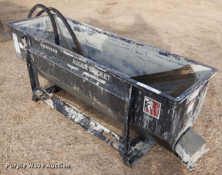 image for item IE9502 Danuser skid steer concrete auger bucket