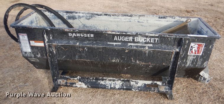 image for item IE9502 Danuser skid steer concrete auger bucket