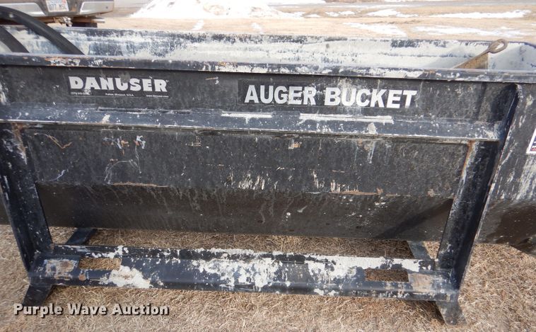 image for item IE9502 Danuser skid steer concrete auger bucket