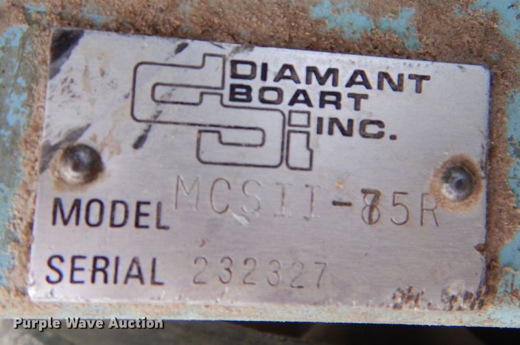 image for item IE9505 Diamant Boart MCSII 75R concrete saw