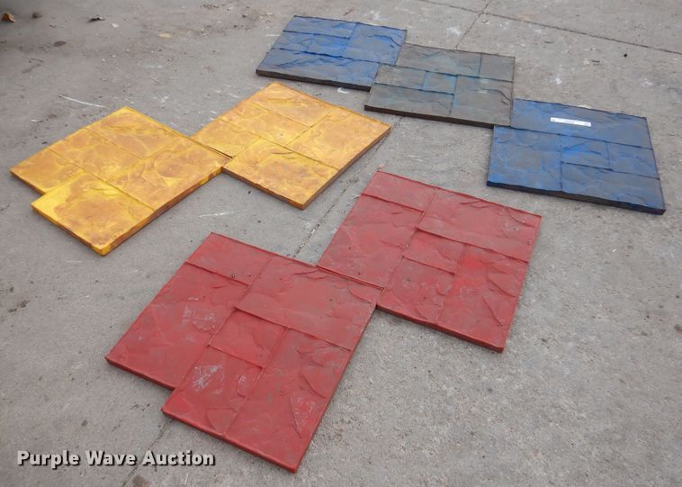 image for item IE9509 (7) Walt NCS-B concrete stamps